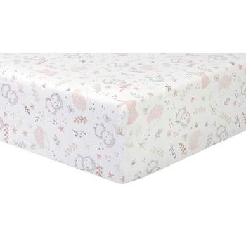 Trend Lab Woodland Friends Flannel Fitted Crib Sheet
