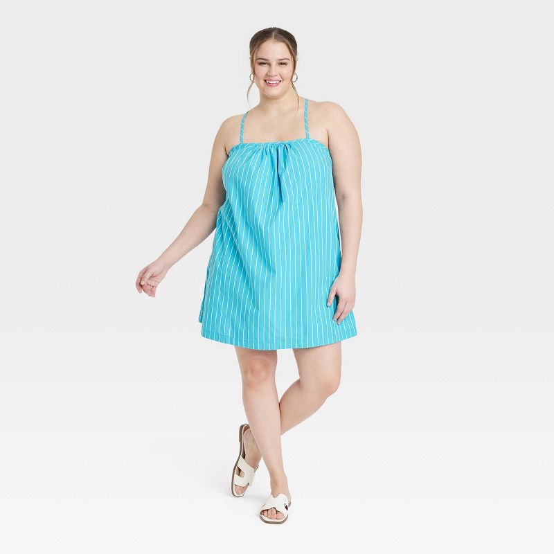 Women's Sleeveless Shift Mini Dress - A New Day™, 1 of 10