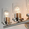 Maxim Lighting Corona 4 - Light Vanity in  Satin Nickel - 3 of 3