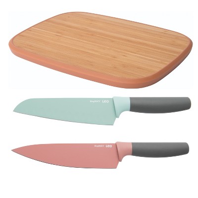 BergHOFF Leo 3Pc Chef & Santoku Knife Set