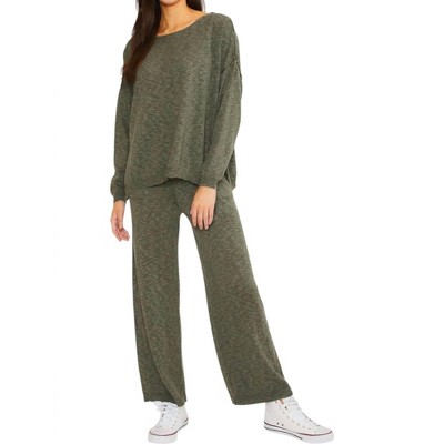 Women's Sweater Top and Pants - wasabi + mint