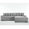 TiramisuBest Oversized Corduroy L Shaped Sofa  Modular sofa Left Chaise Eight Pillows Two Piece Corner Couch - 4 of 4