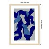 Amanti Art Abstract Brush Strokes by Mareike Bohmer Wood Framed Wall Art Print - 4 of 4