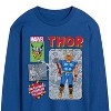 Men's - Marvel - Thor Action Figure Long Sleeve Graphic T-Shirt - 2 of 4