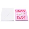 10ct Blank Note Cards 'happy Valentines Day' Gold : Target