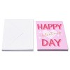 10ct Blank Note Cards 'Happy Valentines Day' Gold