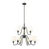 Z-Lite Gianna 9 - Light Chandelier in  Matte Black - image 4 of 4