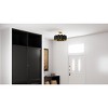Santana 4-Light Matte Black Semi-Flush Mount - 2 of 4