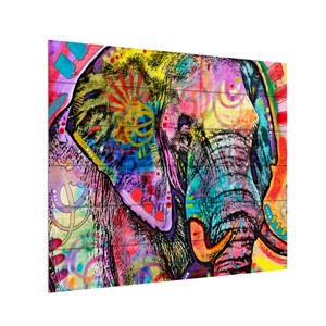 Trademark Fine Art - Dean Russo 'Elephant' Wood Slat Art - 1 of 3