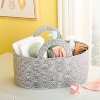 Coiled Rope Diaper Caddy with Dividers - Cloud Island™ - image 2 of 4