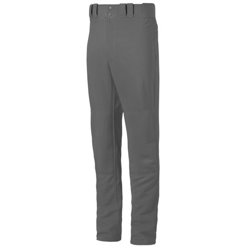 Mizuno Premier Piped Baseball Pant - Small - Grey / Black