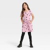 Girls' Short Sleeve Halloween Dress - Cat & Jack - 3 of 3