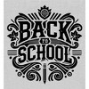 "Back To School" Adult Crew Neck Short Sleeve Tee - 2 of 2