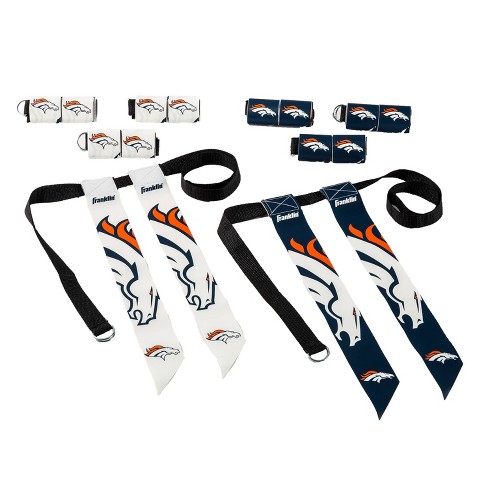 Nfl Franklin Sports Denver Broncos Youth Flag Football Set : Target