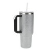 Silver Rhinestone 40 Oz Stainless Steel Tumbler - 3 of 4