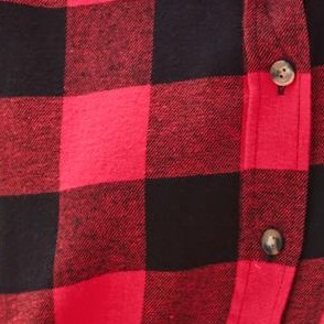 vivid red buffalo plaid