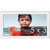 PosterPalooza | Photo Size Classic Modern White Frame - UV Acrylic, Foam Board Backing, Hanging Hardware - 2 of 4