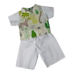 Doll Clothes Superstore Jungle Scrubs Fit 15-16 Inch Baby And Cabbage Patch Kid Dolls - 1 of 4