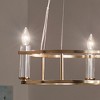 Kichler Lighting Rosalind 3 - Light Chandelier in  Brushed Natural Brass - 3 of 4