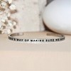 Mantra Jewelry - A Sister Is Gods Way Of Making Sure We Never Walk Alone bracelet - 3 of 4