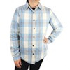 Ladies' Plaid Flannel Snap Front Shacket – Soft Button-Up Shirt Jacket - 4 of 4