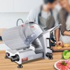 VEVOR 240W Commercial Meat Slicer, Electric Deli Food Slicer, 10" Carbon Steel Blade Electric Food Slicer, 350-400RPM Meat Slicer, 0 - 0.47 inch - 2 of 4