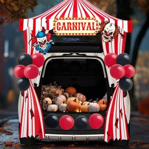 Joyfy Halloween Trunk or Treat Car Decorations Kit with Carnival