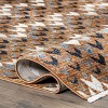 Nuloom Genie Chevron Bohemian Fringe Indoor Area Rug, 5' x 7' 10", Rust - 4 of 4