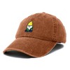 Dalix Gnome Embroidered Cotton Baseball Cap Adjustable Dad Hat Mens - 4 of 4