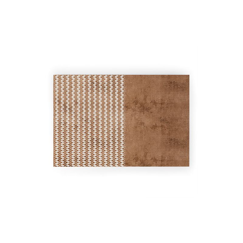 Sheila Wenzel-Ganny Two Toned Tan Texture Looped Vinyl Welcome Mat - Society6, 1 of 3