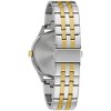 Caravelle designed by Bulova Men's Classic Two-Tone Stainless Steel 3-Hand Date Watch and Bracelet Box Set, 41mm Style: 45K000 - image 4 of 4