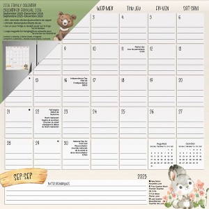 Trends International 2026 Animals Bilingual French 12"x12" Family Calendar - 1 of 4