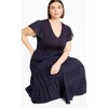 Women's Plus Size Marli Dress - navy | CITY CHIC - 2 of 4