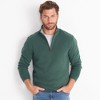 Lands' End Men's Bedford Rib Quarter Zip Sweater - 4 of 4