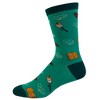 Mens Funny Camping Socks Bundle 6 Pack Socks With Awesome Graphics for Men - Crazy Dog Socks - 3 of 4