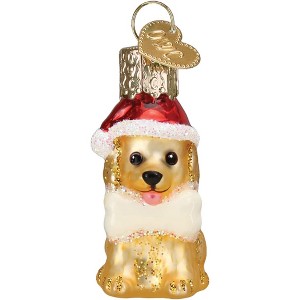 Old World Christmas Blown Glass Mini Ornament for Christmas Tree, Jolly Pup - 1 of 4