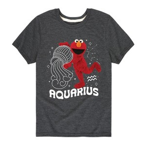 Boys' - Sesame Street - Elmo Aquarius Short Sleeve Graphic T-Shirt - 1 of 4