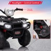 12V Kids Ride on ATV for Toddlers,High/Low Variable Speed Ride on Electric Vehicle,w/Led Lights,Music - 2 of 4