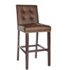 Nikita Bar Stool (Set of 2)  - BST6302D - Brown/Espresso - Safavieh - 4 of 4