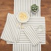 C&F Home Ticking Stripe Placemat Set of 6 - 2 of 4