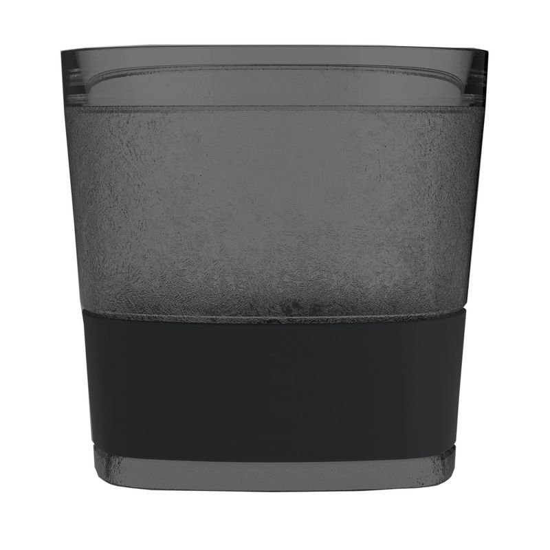 Host Freeze Cooling Cups for Whiskey, Bourbon, and Scotch, Freezer Gel Chiller Double Wall Tumblers Set of 1, Smoke, 1 of 14