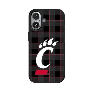 NCAA Big 12 Universities Plaid MagSafe Compatible Cell Phone Case for Apple iPhone 17 Series - 1 of 4