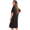 Just Love Short Sleeve Nightgown Sleep Dress for Women Sleepwear - 2 of 3