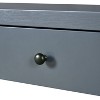 Kumasinova 55" Farmhouse Console Table with Drawers,Entryway Table with Storage,Sofa Table with Curved Design,Console Tables for Entryway,Living Room - 3 of 4