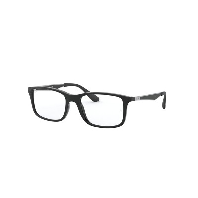 Ray-ban Rb1570 49mm Child Rectangle Eyeglasses Transparent Lens : Target