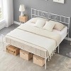 Queen Size Metal Platform Bed Frame with Headboard and Footboard, Mattress Foundation with Premium Steel Slats Support - 4 of 4