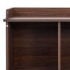 NicBex Bookcases for Living Room 3-tier 47.24" H Storage Cabinet Bookcase with 10-shelf Bookcase for Home Office - 2 of 4