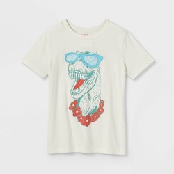 Tooth-Less Hot Weather Round Collar Short Sleeve Kid Tshirt