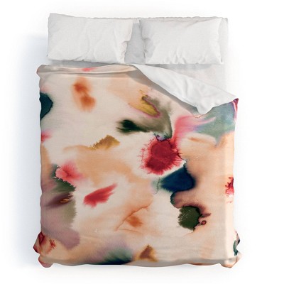 Watercolor bedding deals