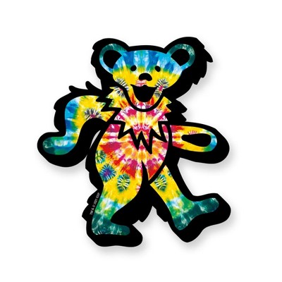 Aquarius Puzzles Grateful Dead Tie-Dyed Dancing Bear Funky Chunky Magnet